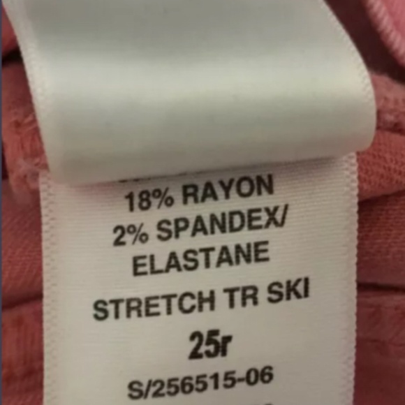 Soft wear skinny ankle Gap jeans. Cupid pink colour. - Picture 2 of 2